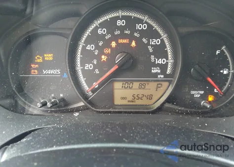 2016 Toyota Yaris Le из США, поврежденный, VIN VNKKTUD39GA061399